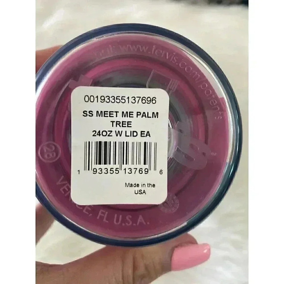 Simply Southern Tervis 24 ounce Tumbler Meet me under the palms - Picture 3 of 7